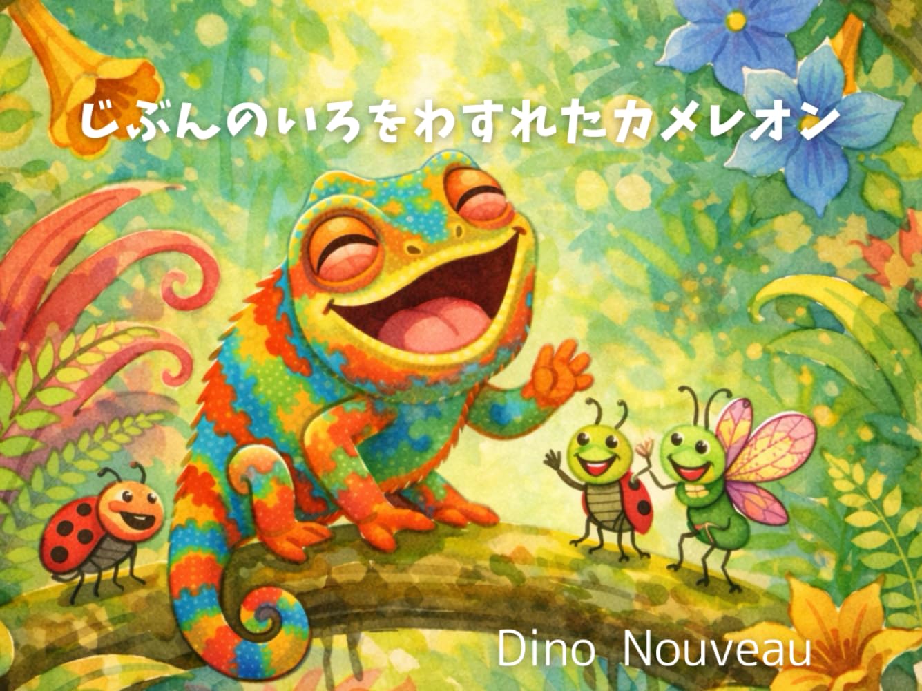 じぶんのいろをわすれたカメレオン