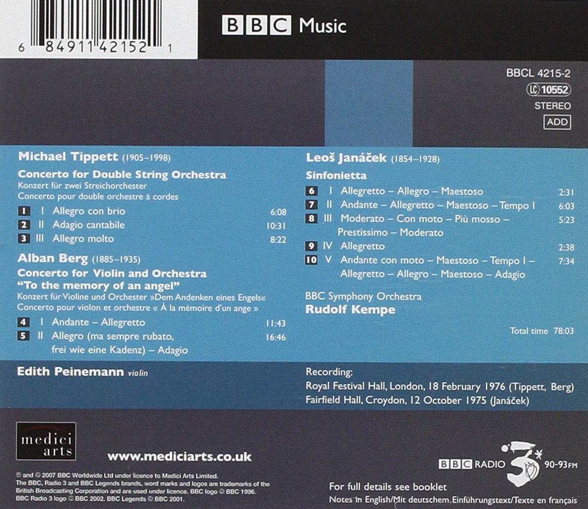 Concerto For Double String Orchestra