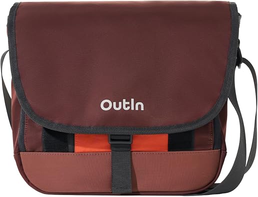 Flex Messenger Shoulder Bag, Nylon Crossbody Travel Bag for Women Men, Compatible Mino, Nano & Fino