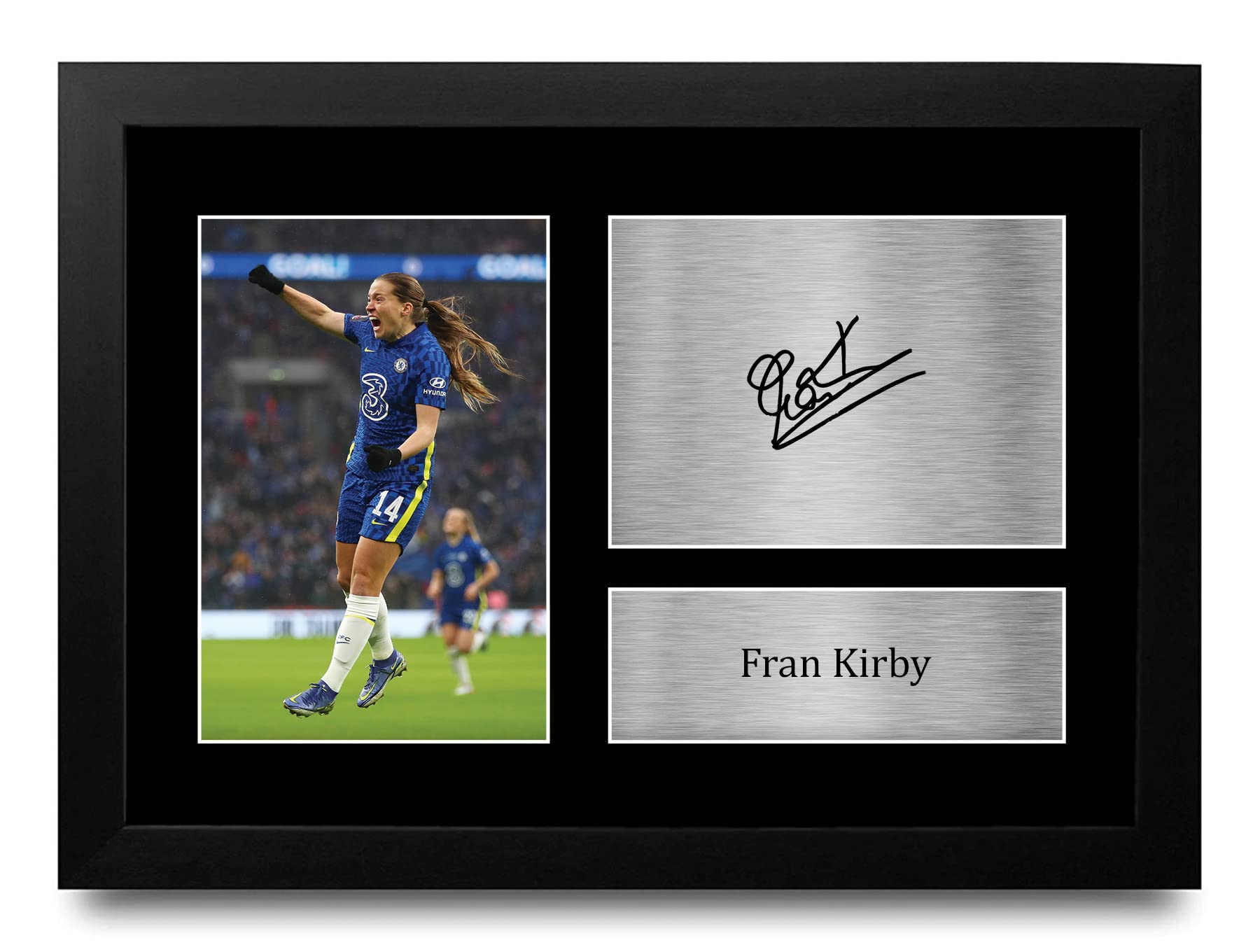 HWC Trading - Foto A4 Con Autografo Stampato Di Fran Kirby (Chelsea) - Regalo Per Appassionati Calcio Femminile