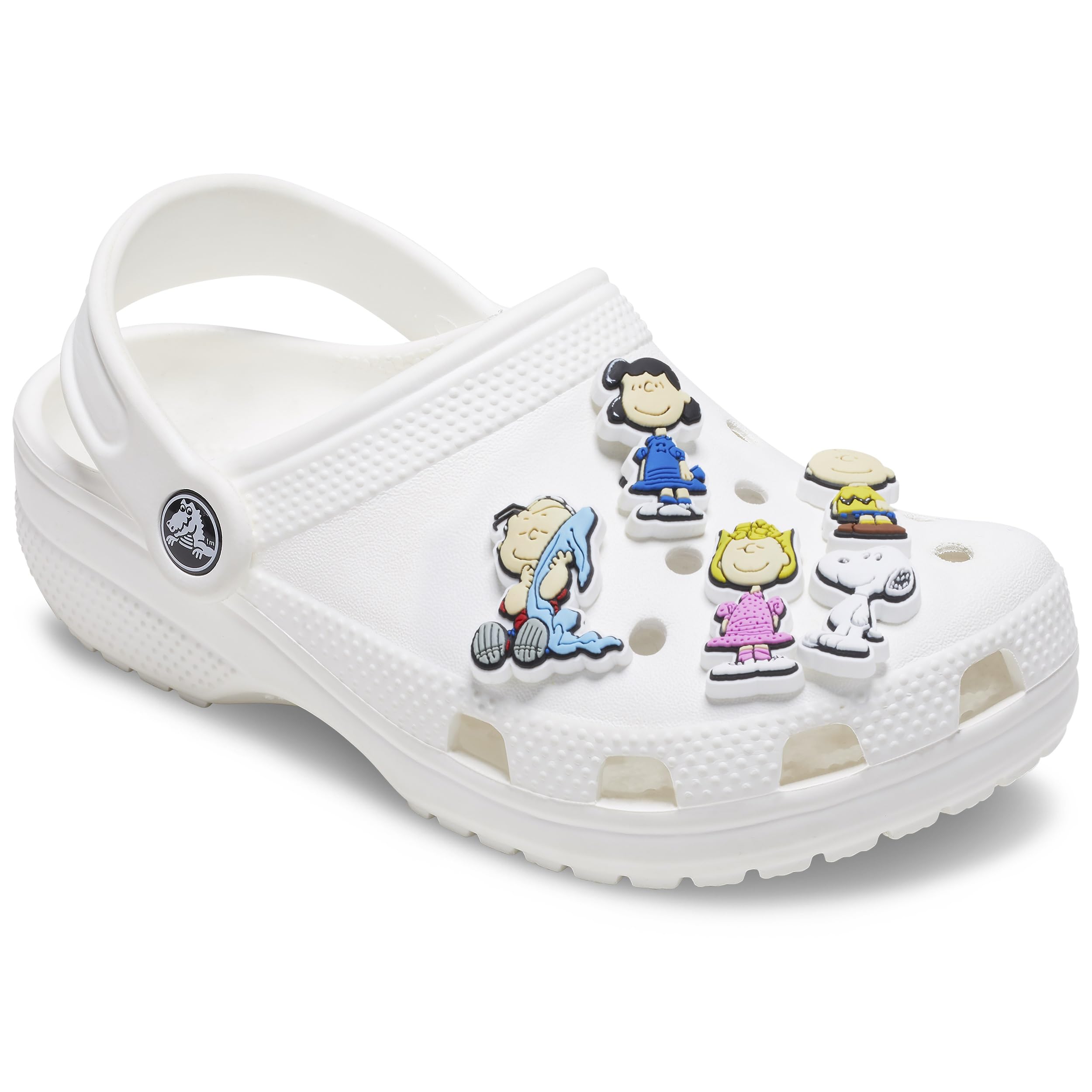 Crocs Unisex Peanuts II 5 sztuk zawieszek do butów, wielokolorowe, jeden rozmiar, wielobarwny, Rozmiar Uniwersalny
