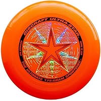 Vista 3 de Discraft Paquete Ultimate Disc de 6.17 oz (3 discos), blanco, naranja y resplandor