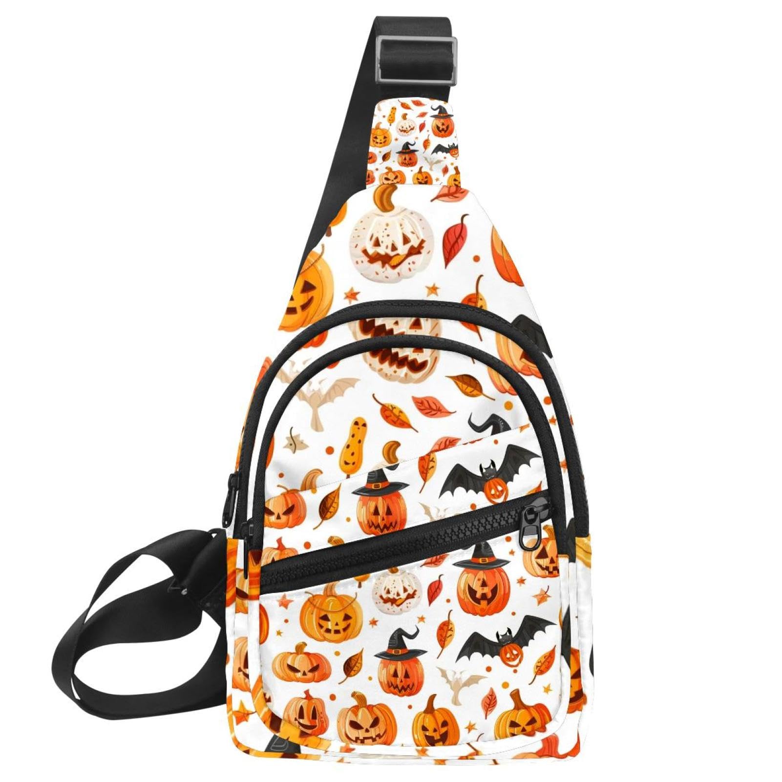 Mochila cruzada Multicolor 08 compacta y con correa ajustable 7