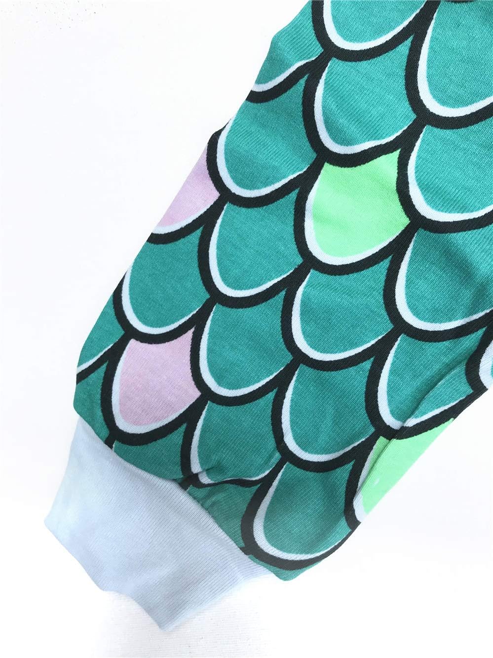 LitBud Toddler Girls Pajamas Unicorn,Sleepwears 2pc Pjs Sets for Kids 2-10 Years - Image 7