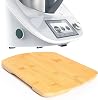 Tabla deslizante de madera maciza, compatible con electrodomésticos TM5 TM6 | Bandeja deslizante de madera maciza, superficie lisa para deslizamiento fácil, base antideslizante y superficie fácil de limpiar para mover electrodomésticos de cocina 1