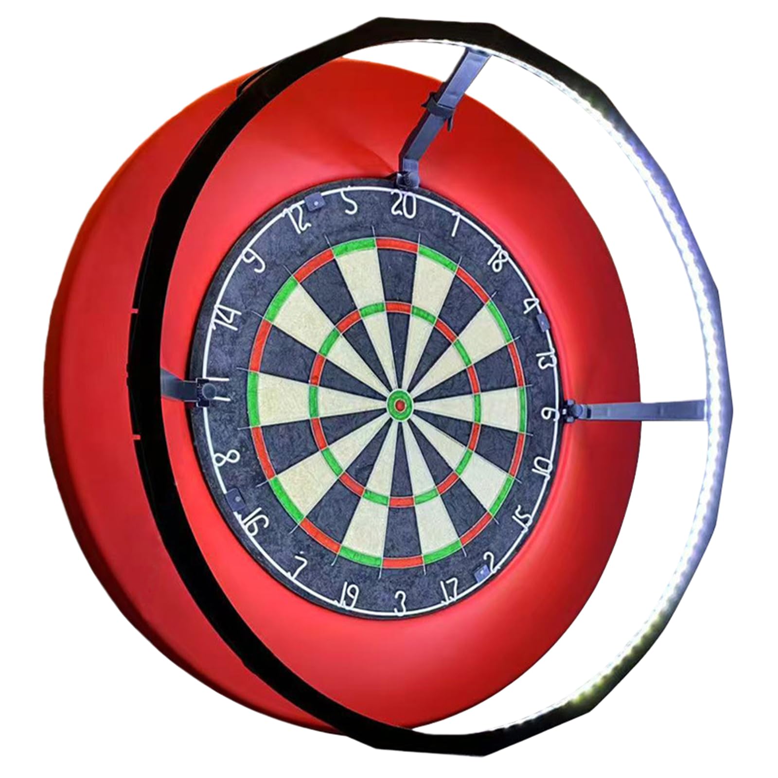Dartboard Lighting System, Dart Beleuchtung, LED Dartscheibe Surround Ring Light, Dartboard Beleuchtung, Professionell Dartscheiben LED Beleuchtungssystem für Dartscheiben Turniere und Training