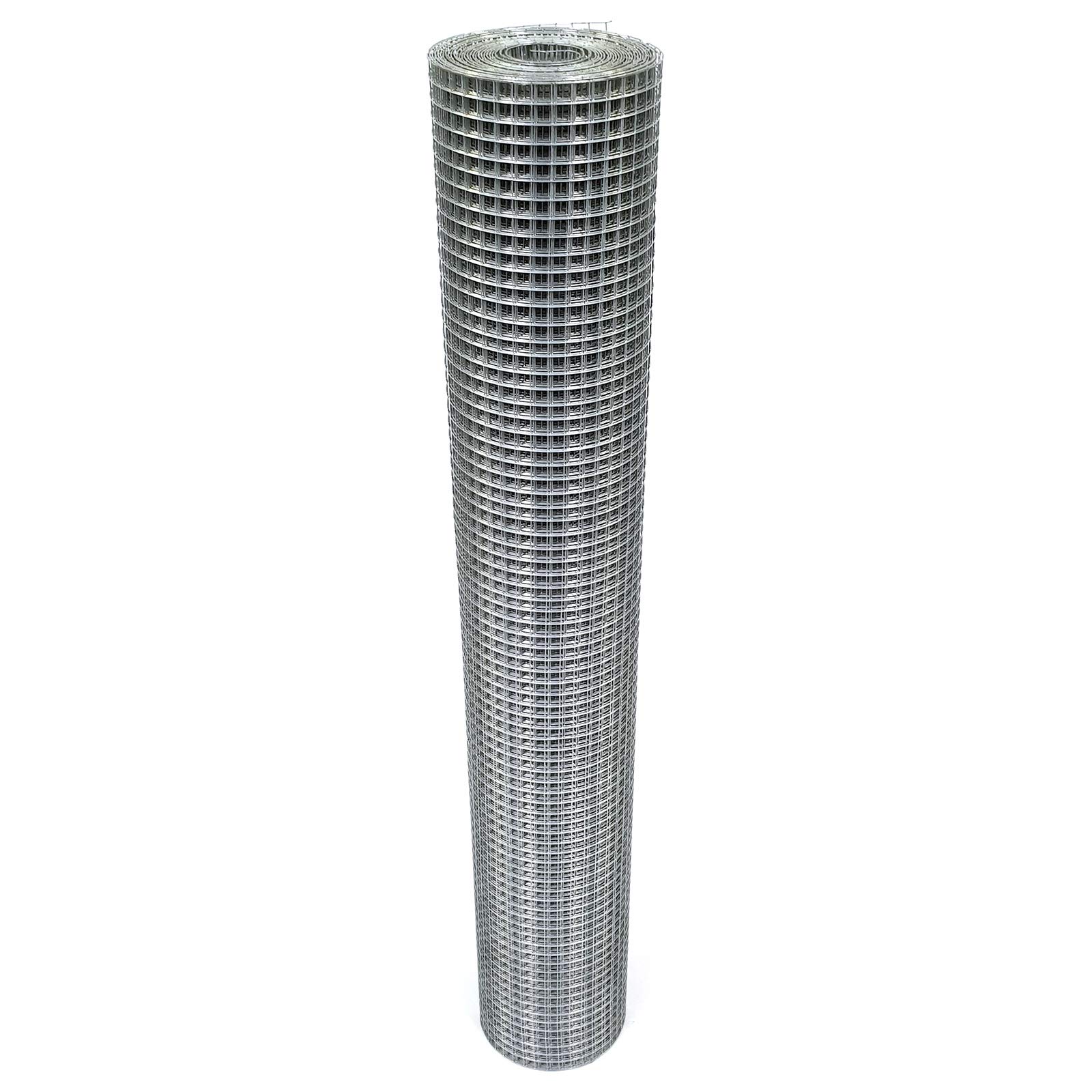 Garmix Volierendraht 100cm 16x16mm Maschendraht 4-Eck Verzinkt Drahtgitter (10m, 1,00mm)