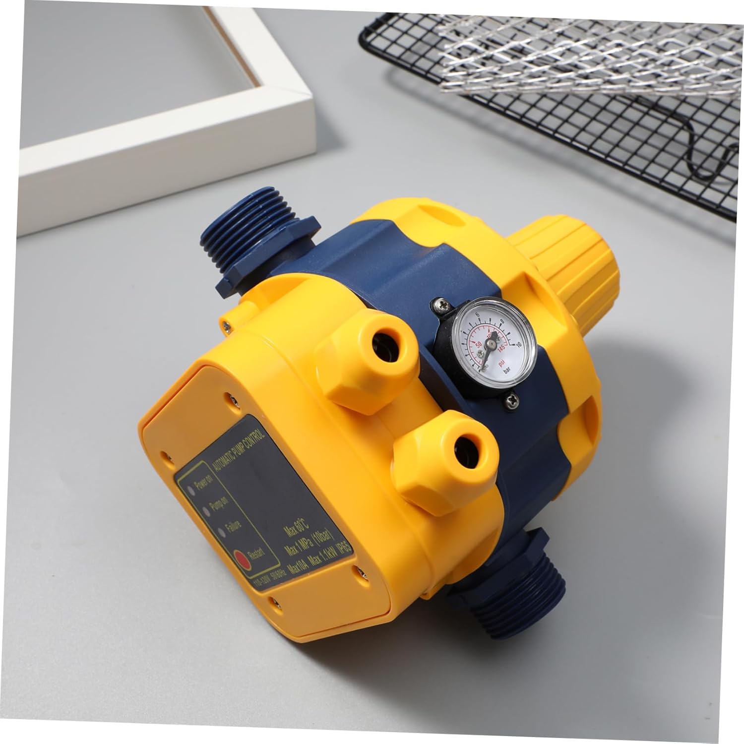 Automatic Pressure Controller for Smart Water Pump 110V Electronic Water Pump Controller Pressure Booster for Home Irrigation