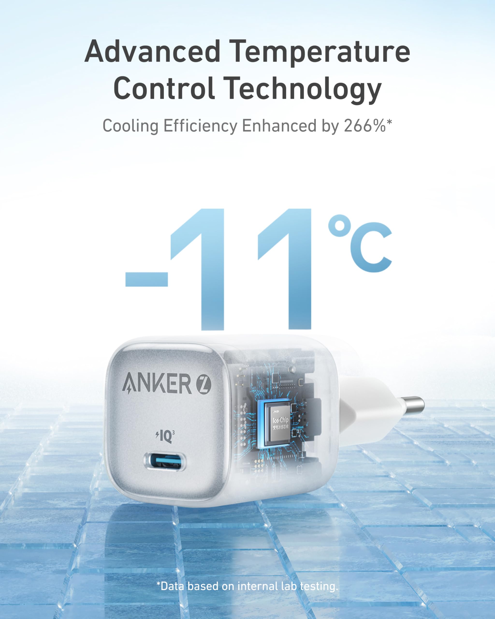 Anker Zolo Chargeur GaN Compact USB-C 30W