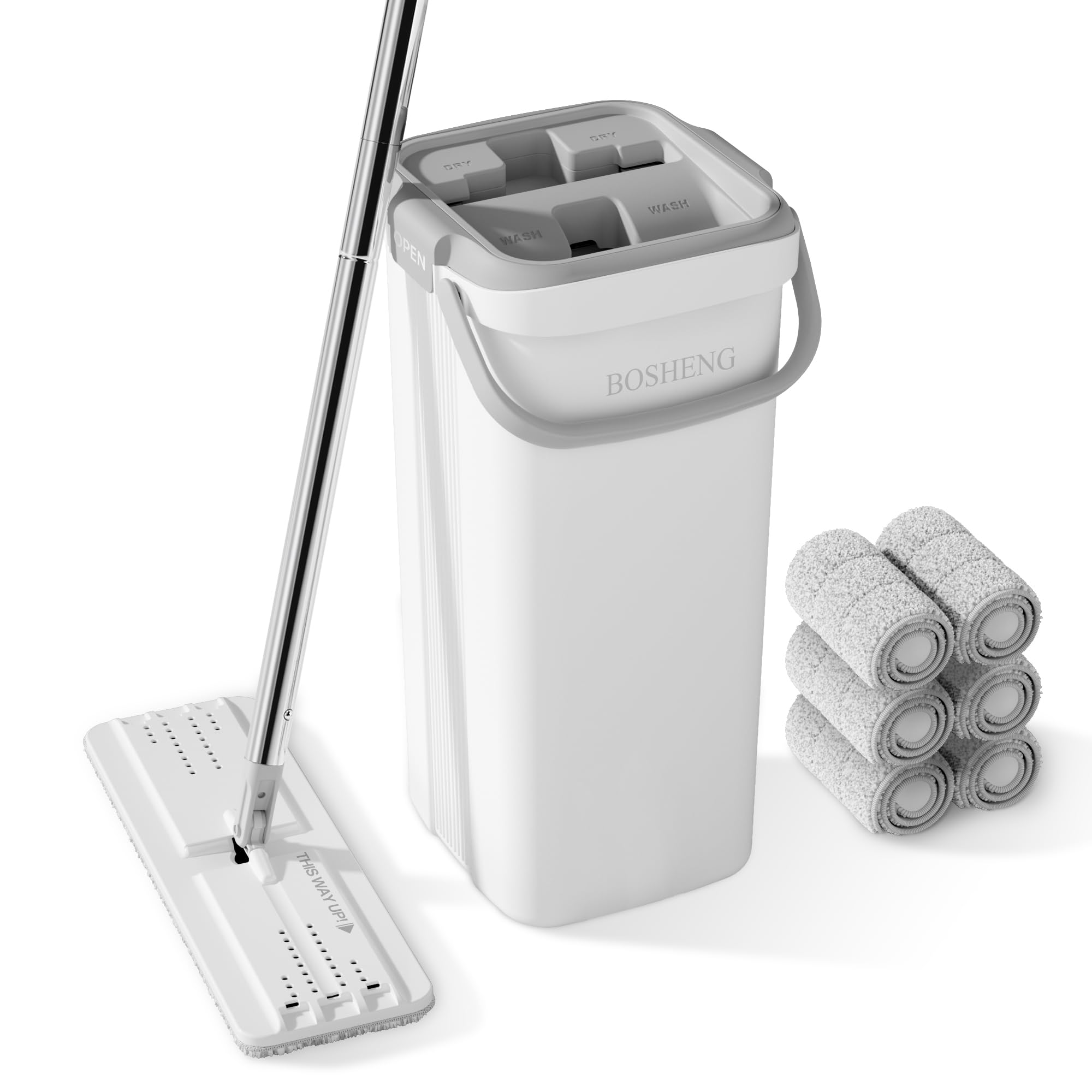 BOSHENG Mop and Bucket Set