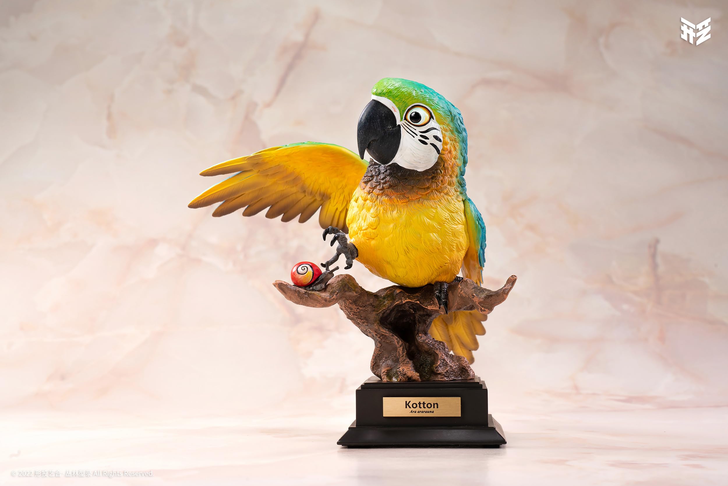 Amazon.co.jp: ART OF SHAPE JUNGLE LOOKBOOK Series 001 Pig Macaw