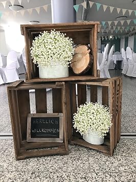 Villa Como Artificial Flowers, Gypsophila, White, 9.8 inches 25 cm, 30 Heads, Bouquet, Artificial Green, Life-like, Mother's Day, Graduation, Wedding, Anniversary Cream, 9.8 inches 25 cm, 3 x 10 Pairs