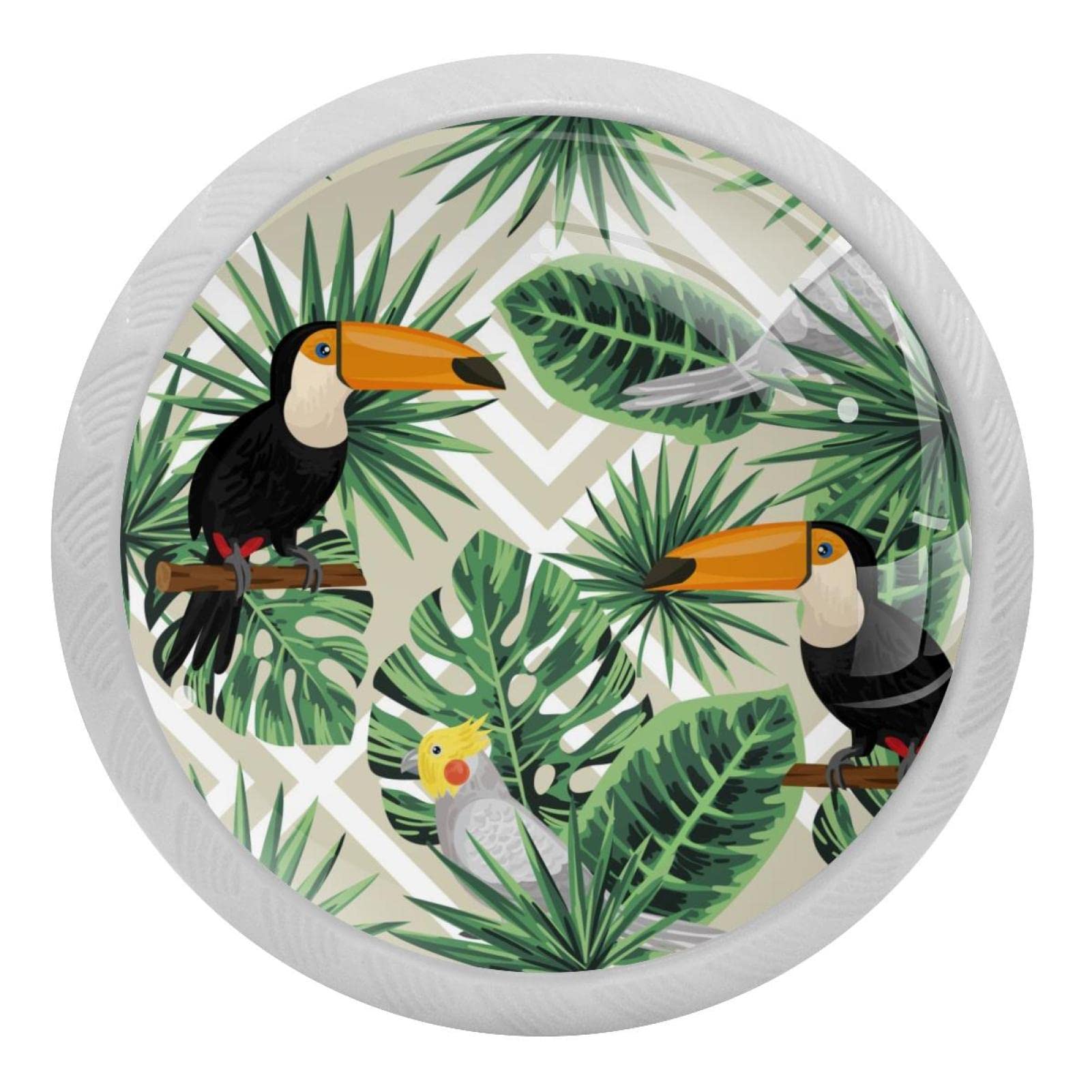 Poignées de tiroir toucan pour relooker une commode de chambre d'enfant