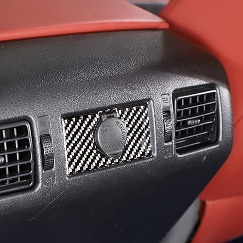 Miniatura 6 de Adhesivo decorativo para interruptor de encendedor de cigarrillos de fila trasera para Toyota Tundra 2007-2013, accesorios para consolas centrales,