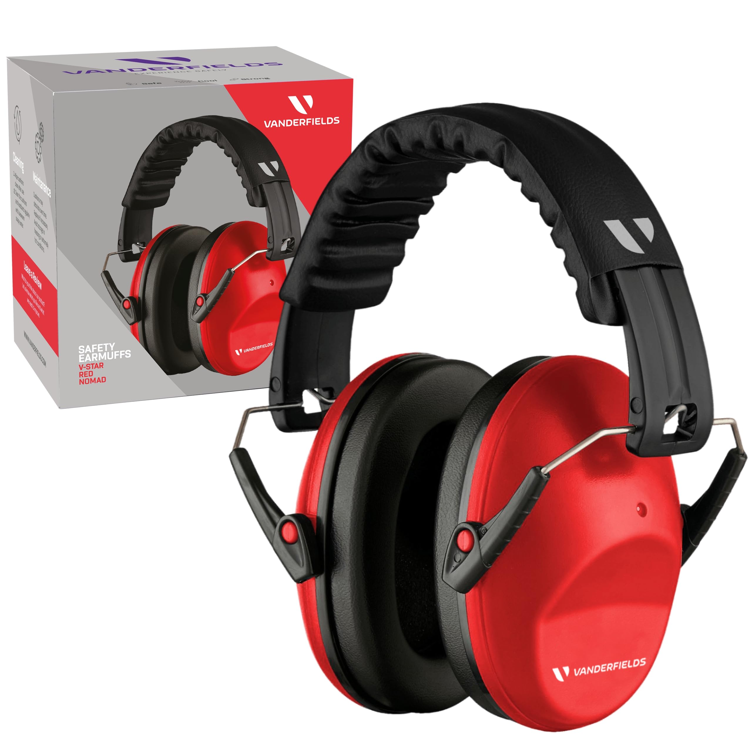 Vanderfields Kids Ear Protection Earmuffs - Noise Cancelling Headphones for Kids, Autism, Toddler, Children