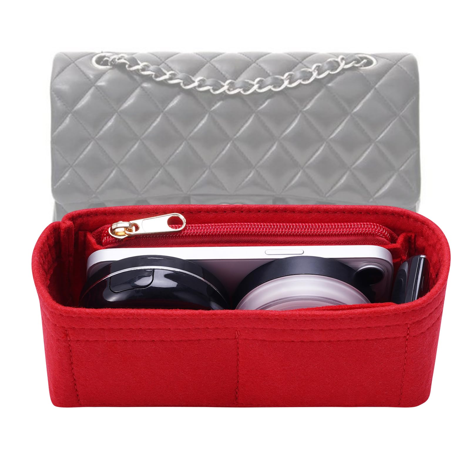 Amazon.com: LOUKAYCCI Purse Organizer Insert for Chanel Classic