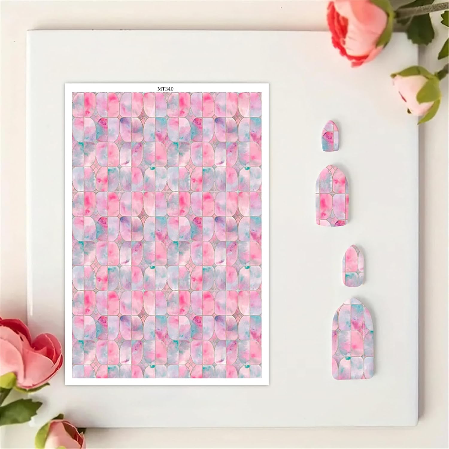 Briartw Woodland Wonders Pattern Polymer Clay Transfer Paper - 20 Sheets (Per Pattern 5 Sheets) Transfer Sheets for Polymer Clay,Per Sheet 3.93 x 5.82 inch Transfer Paper for DIY Clay Jewelry