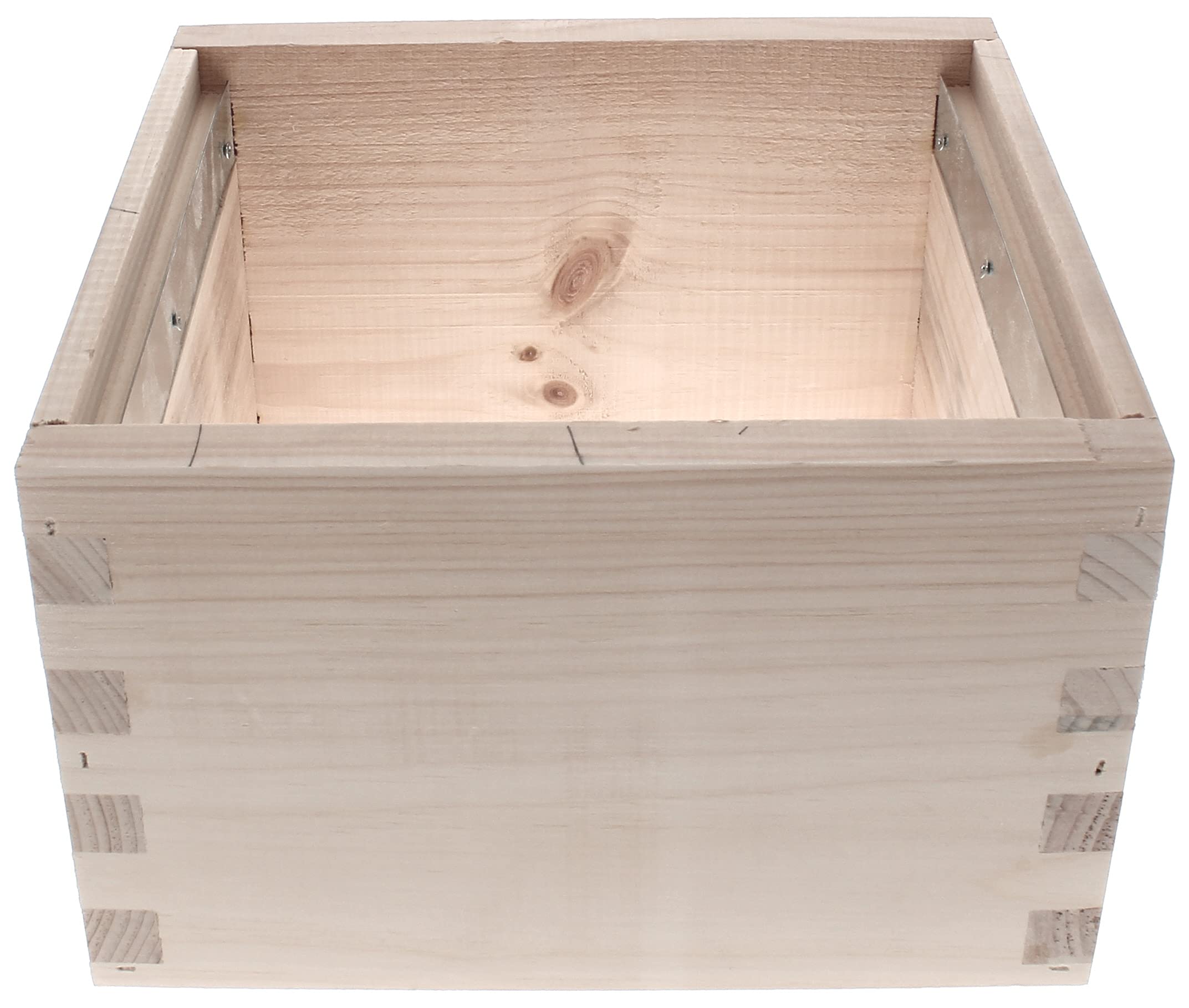 Mini Plus Beute aus Holz mit Rahmen und Futtertasche