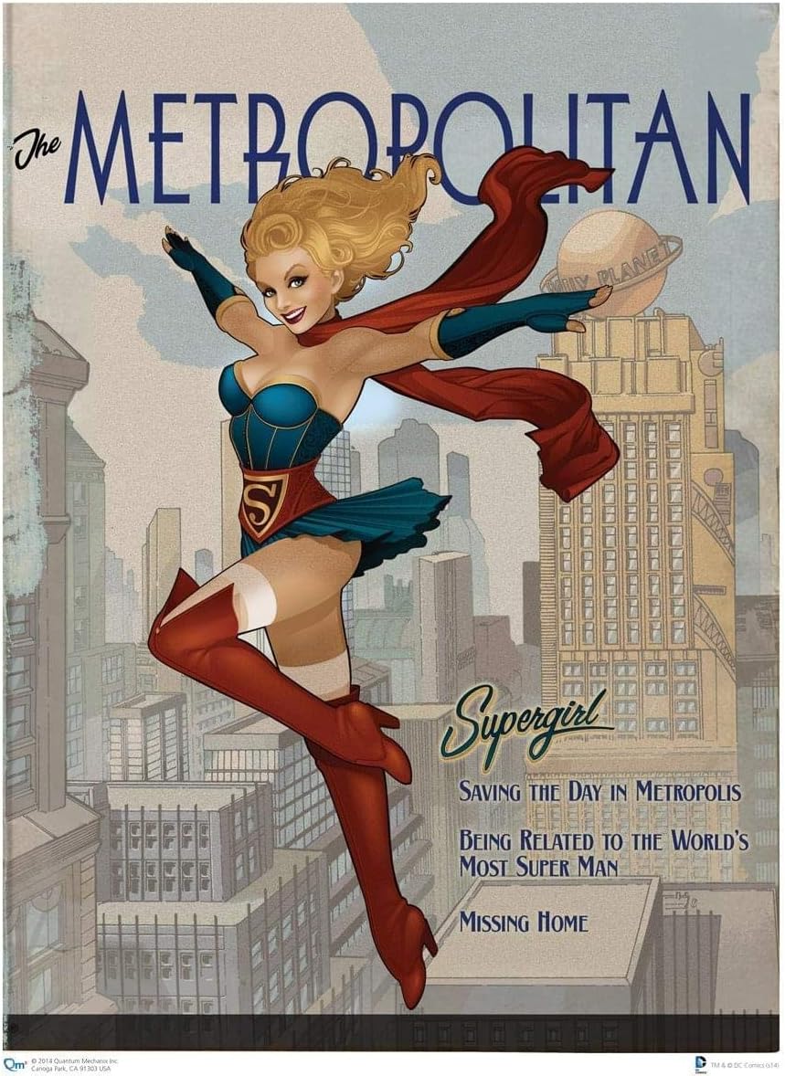 DC Bombshells Supergirl Art Print