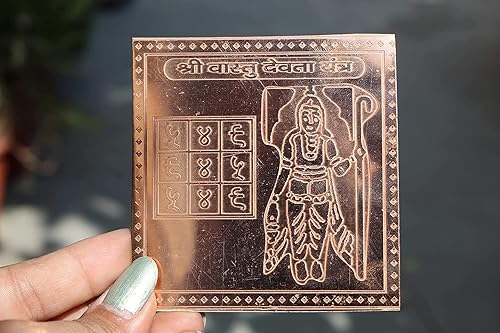 Vista 58 de Jet New Blessed & Energized Potente PITRA DOSHA NIVARAN Yantra Yantra Aproximadamente 3 pulgadas Cobre Yantra Pooja Casa Oficina Altar Salud