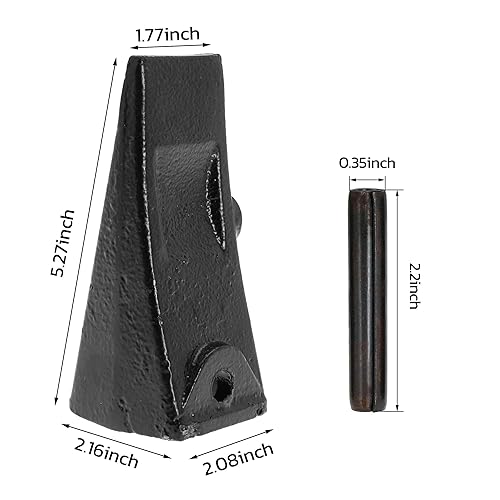 Miniatura 2 de Dientes largos de cucharón para Hensley X156 156PN P156 X156P para Takeuchi TB135 y Kubota 161-3 Excavadora para minicargadora y retroexcavadora,