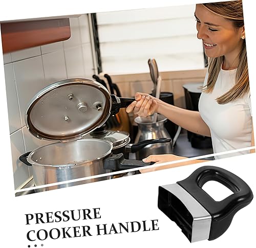 Miniatura 3 de Housoutil 2 manijas laterales de sartén, reemplazo de manijas de olla, asas laterales cortas de repuesto para olla a presión, vaporera, salsa,