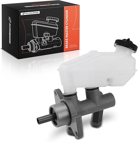 Miniatura 8 de A-Premium Cilindro maestro de freno con depósito y tapa compatible con vehículos Chevrolet y Pontiac - Para Aveo 2004-2006, Wave 2006, no ABS,