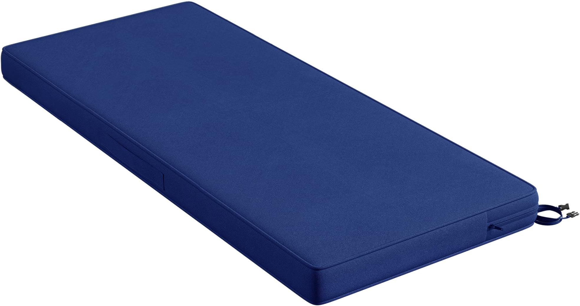 Codi Outdoor Bench Cushion 60 inch, Double Waterproof Patio Furniture Cushions Replacement for Swing, Porch, Couch, 60x18x3'', Navy