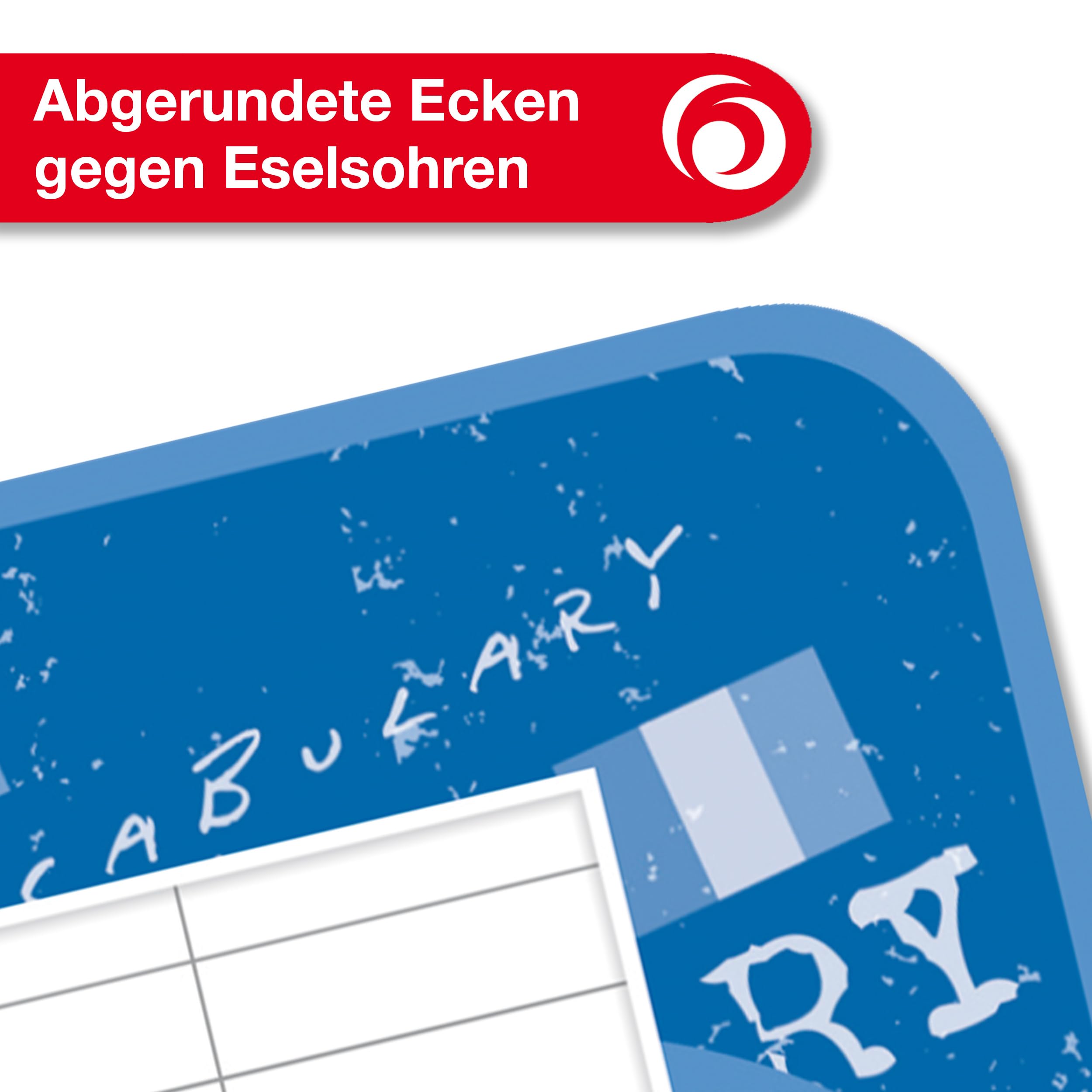 Herlitz 413682 zeszyt do słówek A6, 32 arkusze, liniatura 53, FSC Mix, 10 sztuk