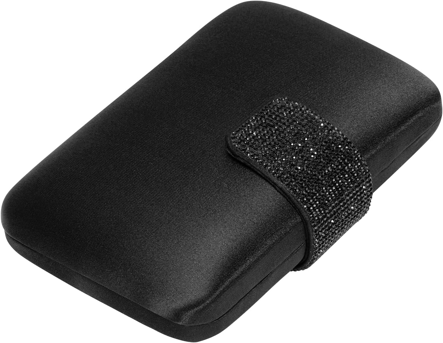 Satin Rhinestones Evening Bags Party Bridal Clutch Purse For Women Prom Clutch - Image 3