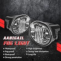 Vista 2 de Luces antiniebla de conducción de repuesto para Toyota Matrix 2003-2008, Pontiac Vibe 2003-2008, Scion TC 2004-2010 con bombillas halógenas 9006 12V
