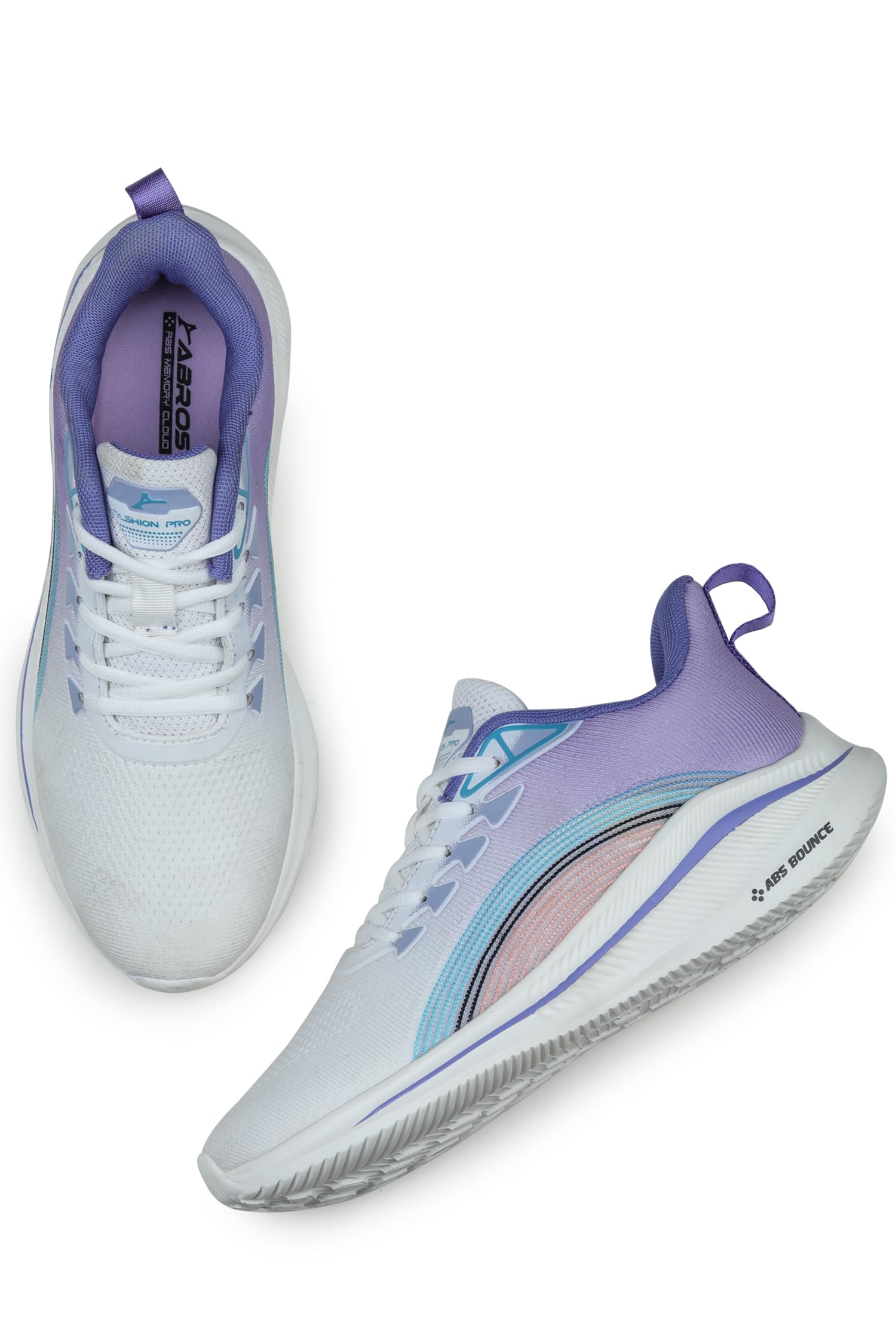 ABROS Womens Meggy ASSL0196 Sports Shoes|Running Shoes|Walking Shoes_Offwhite/Lavender_7UK (B0D37BNMYZ) Amazon Price History, Amazon Price Tracker