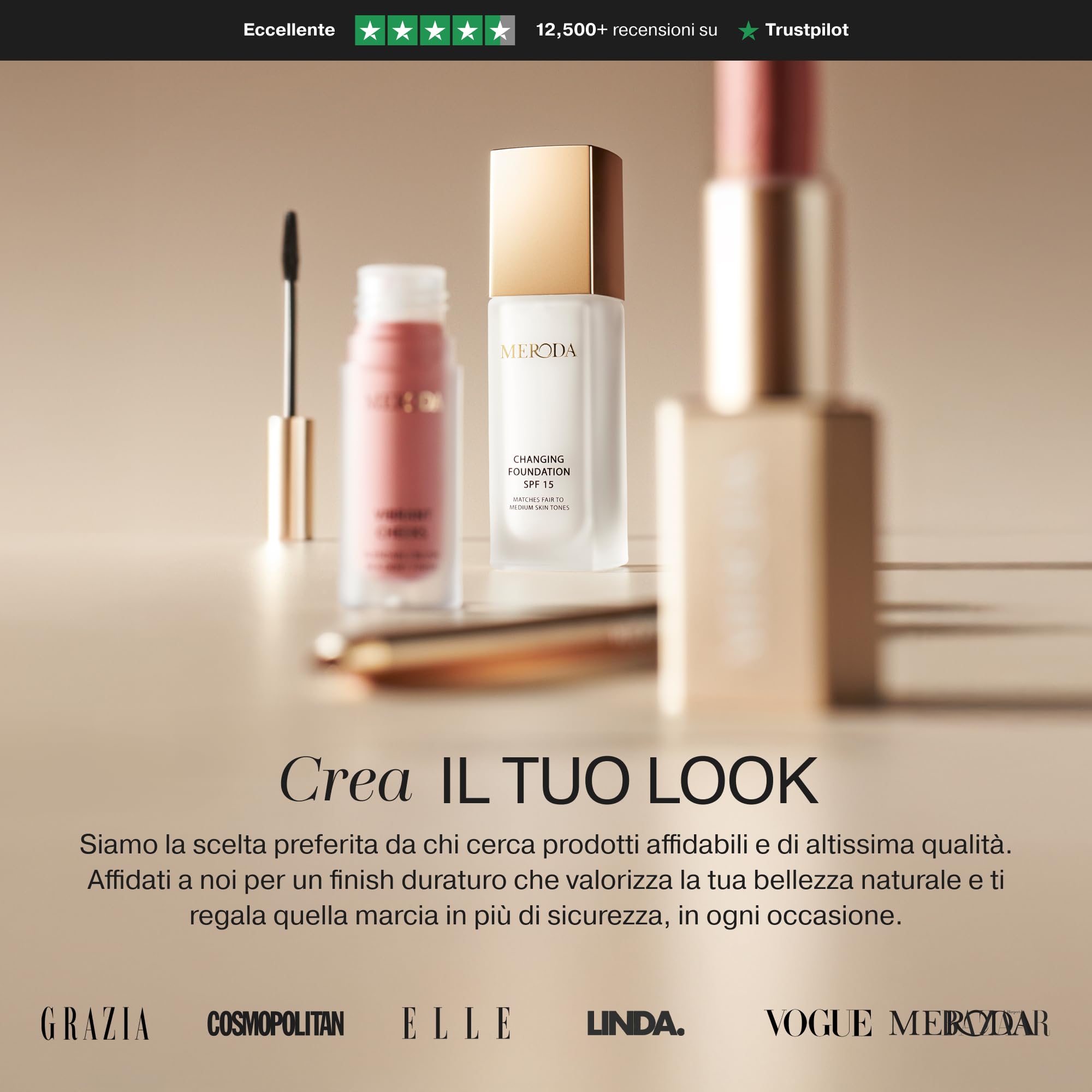 MERODA® Blush Liquido Vibrant Cheeks [FINISH DELICATO & LUMINOSO] - Fard Liquido Altamente Pigmentato - Tinta Lunga Durata per Guance - Blush Fluido per il Viso - Colore Naturale & Luminoso