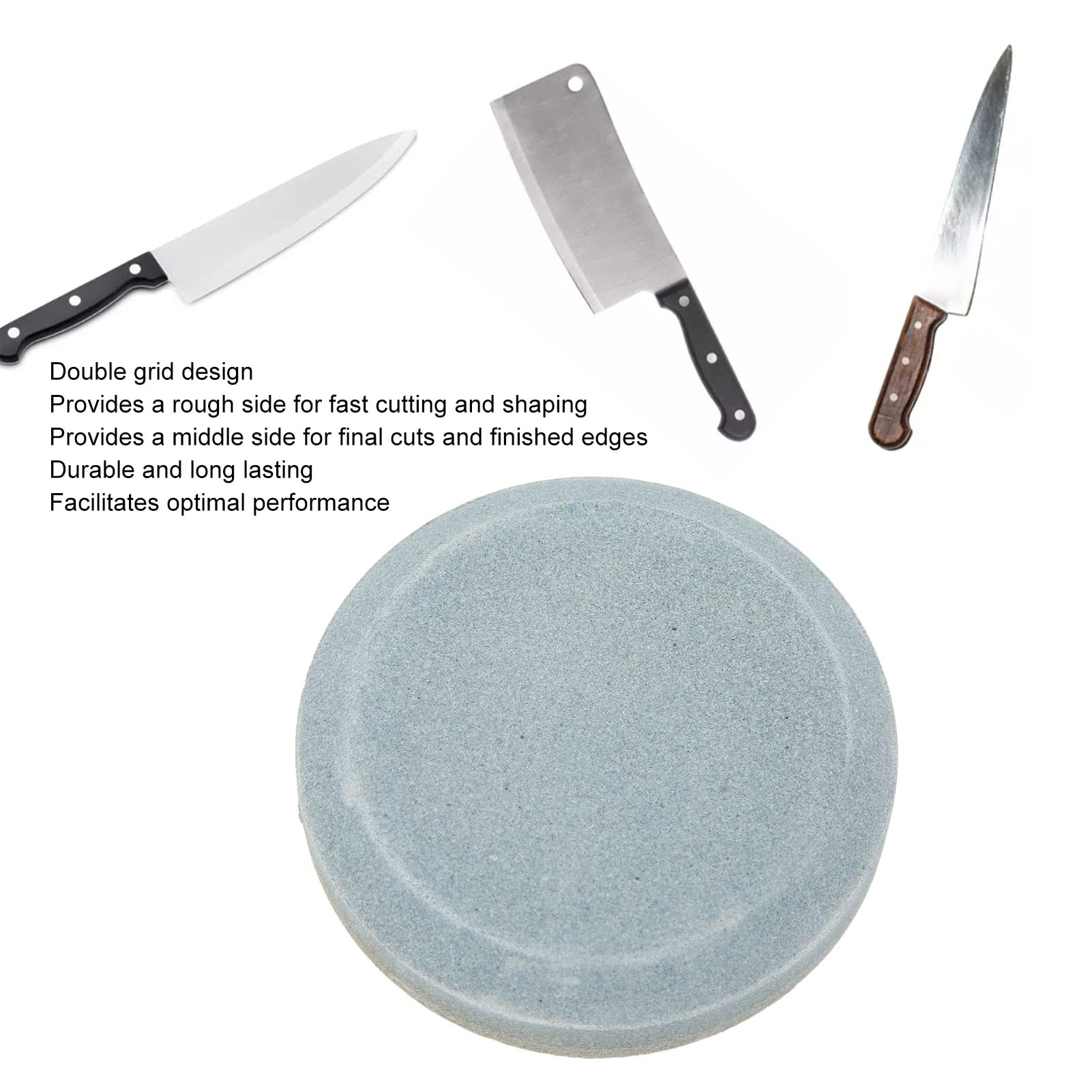 1 Pierre à Aiguiser De Rasoir Avec Outil De Polissage Double Face Avec Deux Côtés Grain 10000# 3000# Pour Meuler Les Outils De Cuisine, Ciseaux, Couteaux, Rasoirs (vert Clair