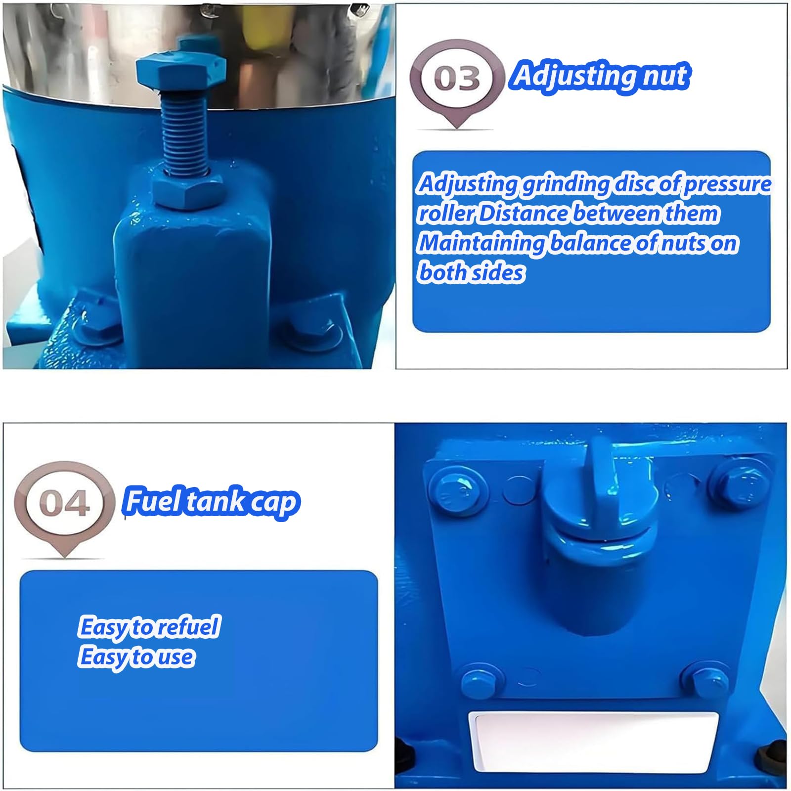 Máquina eléctrica de pellets de alimentación animal, granulador de alimentación de pollo de 70-120 kg/h con moldes de 4 mm, motor de cobre puro, puerto de descarga ampliado, para cerdos, vacas, ovejas