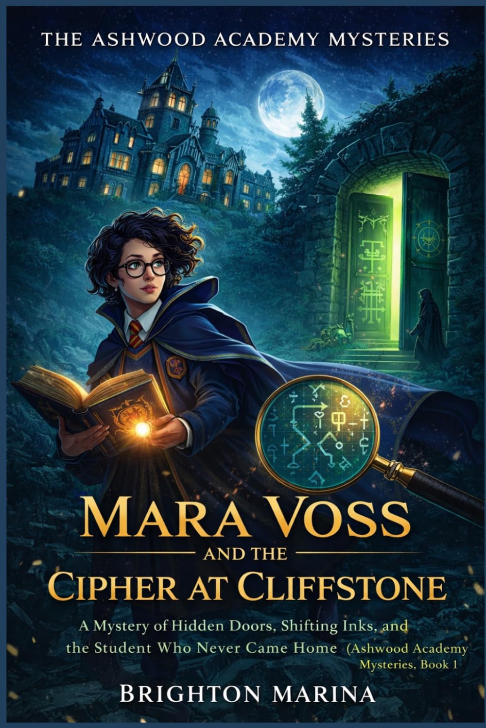 Mara Voss and the Cipher at Cliffstone: A Mystery of Hidden Doors, Shifting Inks, and the Student Who Never Came Home (Ashwood Academy Mysteries, Book 1)