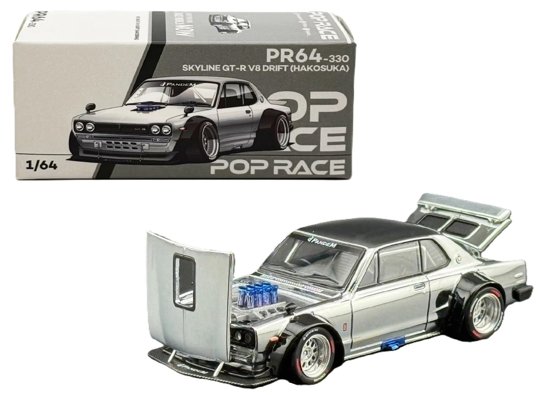 Amazon.com: 1:64 Diecast Model Car Compatible with Nissan Skyline