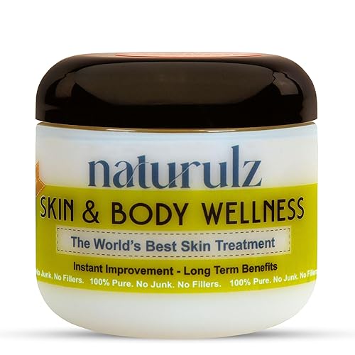 Naturulz - Skin & Body Wellness 4 oz Green Herb Formula Body Butter Suero calmante para la piel totalmente natural con aceite de coco nutritivo,