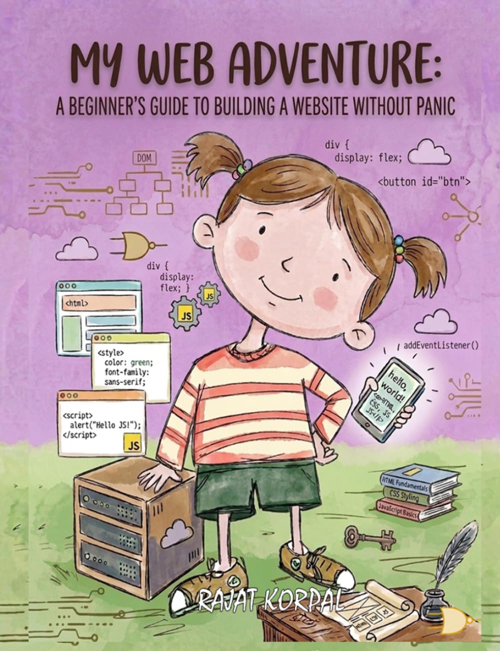 My Web Adventure: A beginner's Guide to Building a Website Without Panic