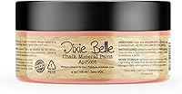 Vista 372 de Dixie Belle Paint Company - Pintura con acabado de tiza para muebles, color blanco lino (Drop Cloth), 8 fl oz, pintura mineral color blanco lino mate