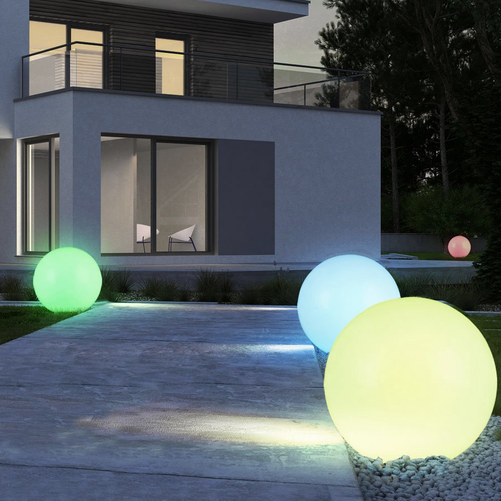 Green Blue Jardín Solar LED Lámpara de pie LED (multicolor, 1 unidad - 25cm)