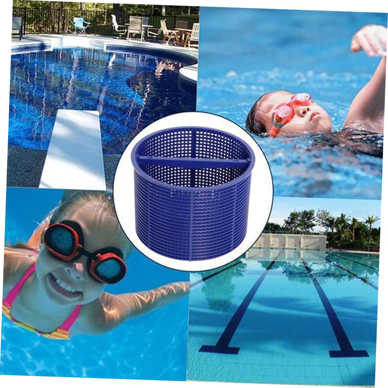 YARNOW 3 Piezas Cesta De Desnatado De Piscina Piscina Anti Obstrucción Cesta De Piscina Skimmer De Piscina Cesta De Colador De Bomba De Piscina Cesta De Skimmer Cesta De Colador De