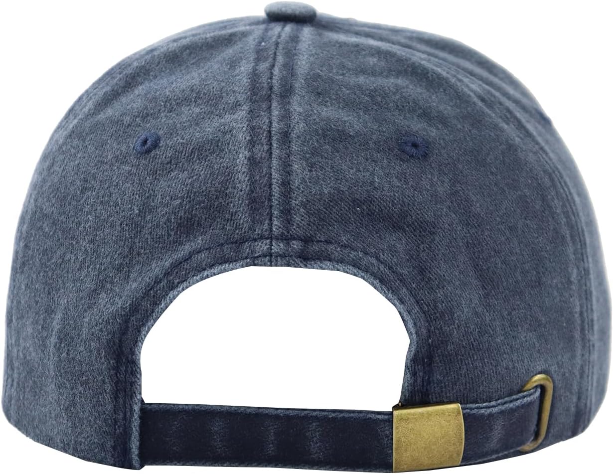 Fishing Hat for Men Women, Funny Embroidered Adjustable Cotton Fish Baseball Cap - Image 6