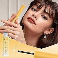 Vista 9 de QUEWEL Pegamento de pestañas en racimo para extensiones de pestañas DIY, 5 ml de pegamento para pestañas en racimo impermeable y de larga duración