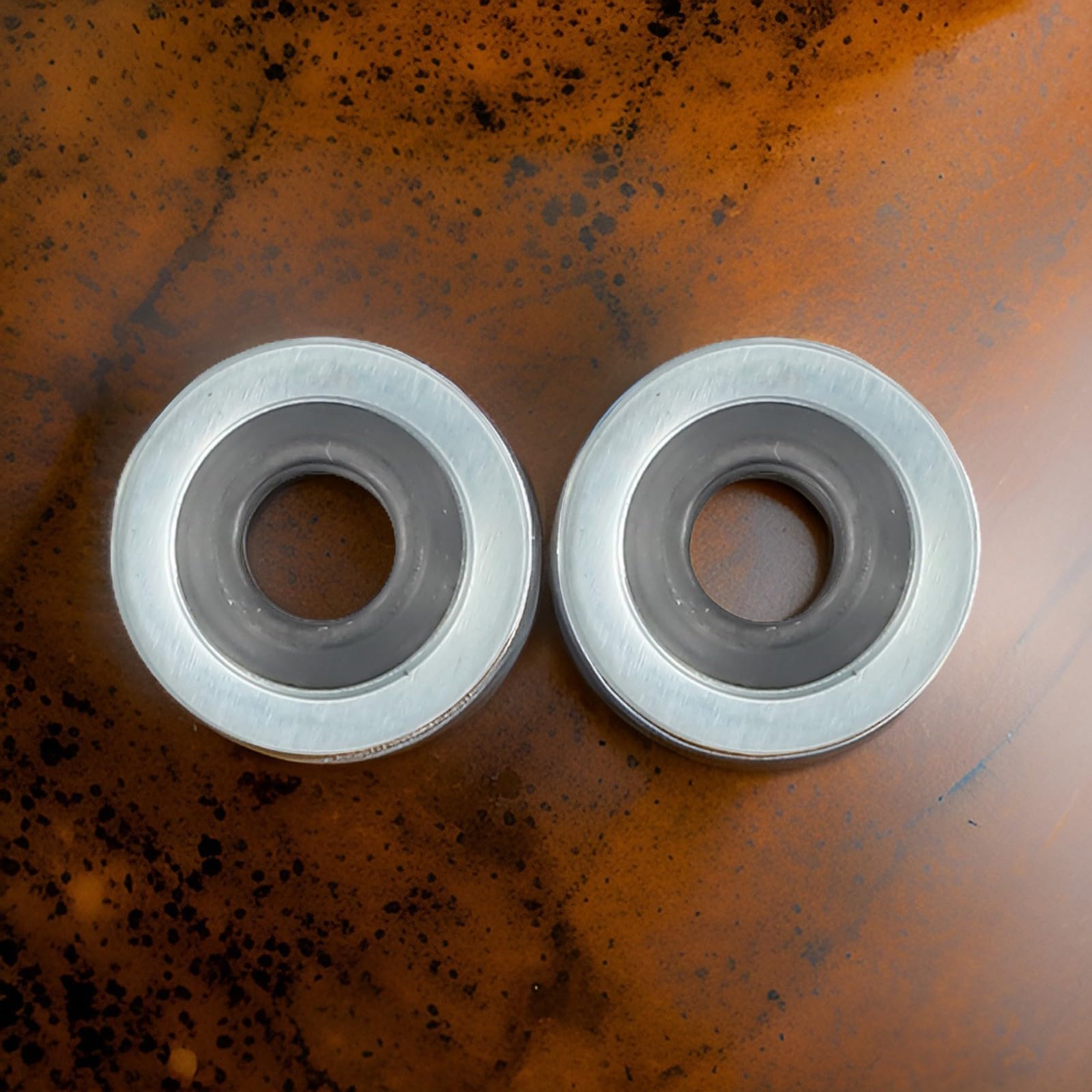 Dadi conici in acciaio per asse della bicicletta, 3/8" x 26 TPI per mozzi posteriori solidi, parti di ricambio per mozzi posteriori, circa 13,6 mm di lunghezza, confezione da 2