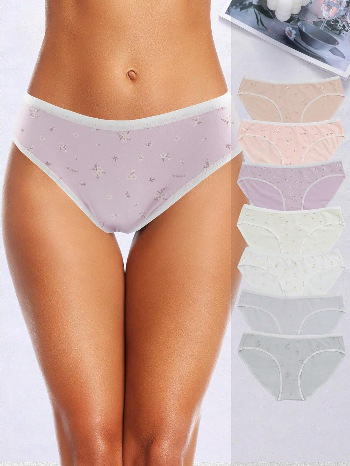 Ultimate Comfort: 7 Pack Low Rise Cotton Panties Review