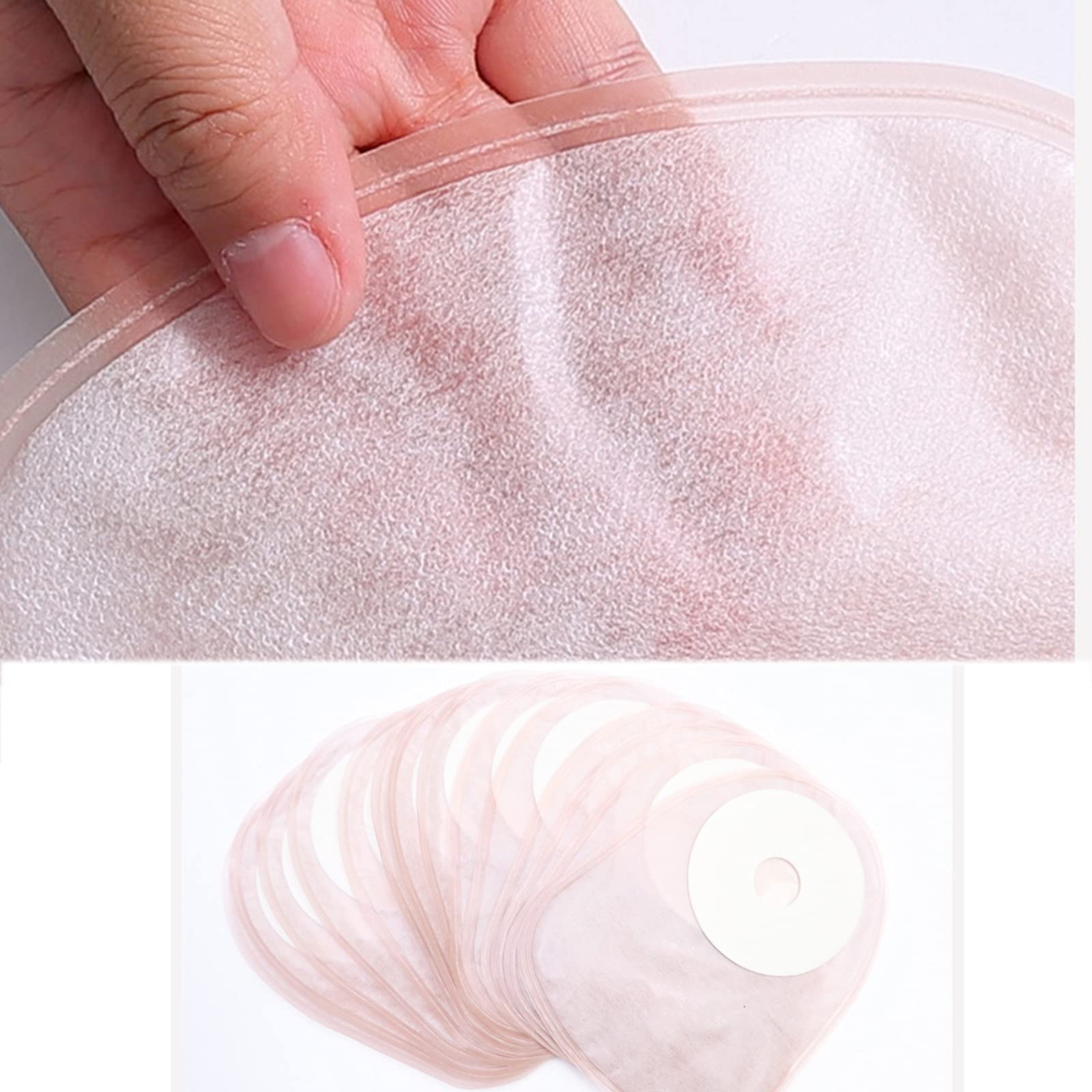 bolsa de ostomía, Bolsa de urostomía, bolsa drenable una pieza, recortable, suave y cómoda, paquete 15 unidades