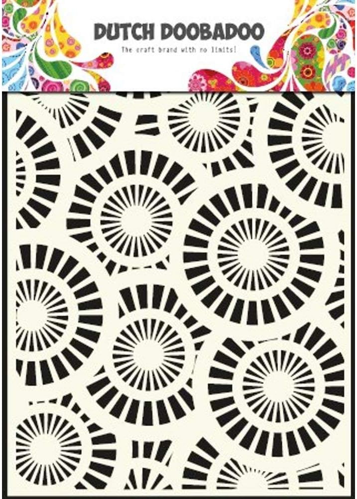 Dutch Doobadoo Mask Art A5 Circles
