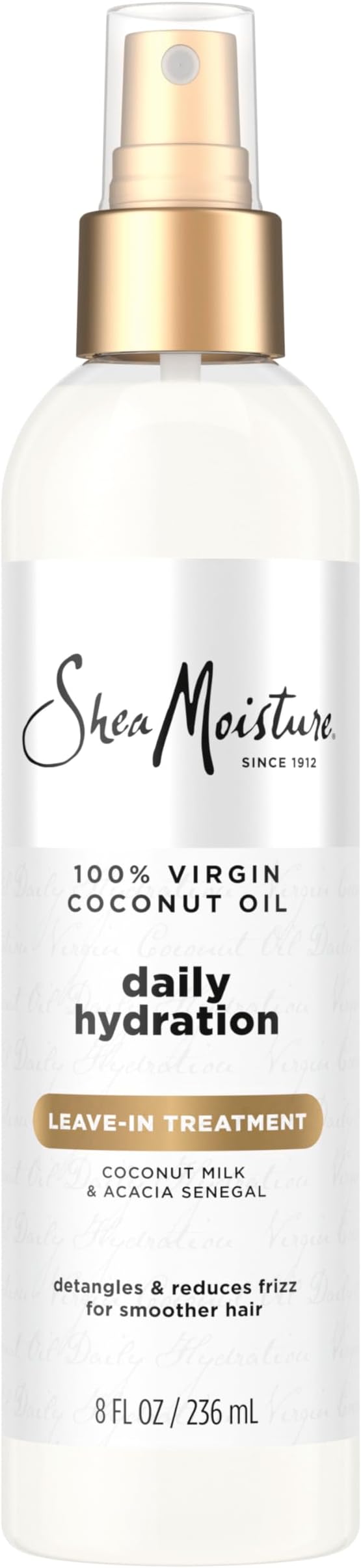 SheaMoisture 100% Virgin Coconut Oil Leave-in Treatment, 8 Ounce