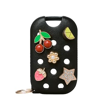 Touchland x Crocs Hand Mist Case with 5 Jibbitz Charms Jet Black